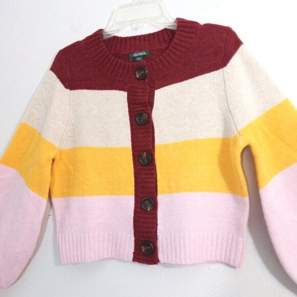 New Wild Fable cropped balloon cardigan sweater S - Picture 6 of 11